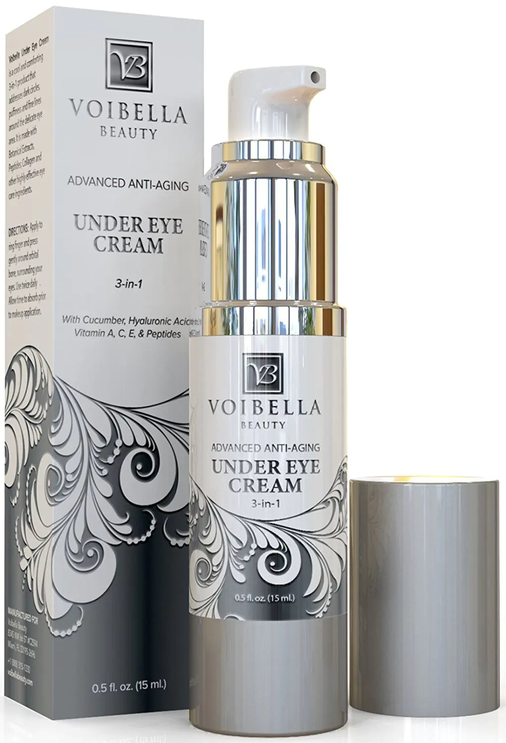 Anti-Aging Under Eye Cream 3-in-1 Treatment