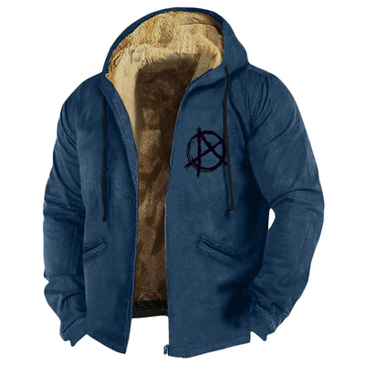 Thick Hoodie Puffer Jacket Men