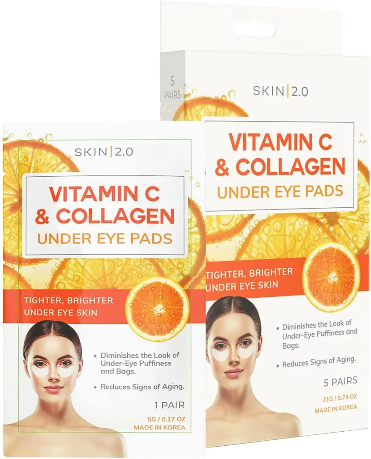 Skin 2.0 Vitamin C & Collagen Under Eye Patches