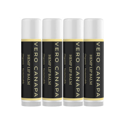 Vero Canapa Vanilla Organic Hemp Lip Balm with SPF 15