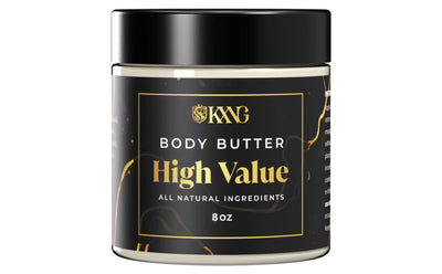 KXNG Cosmetics Body Butter Organic Skin Care for Men