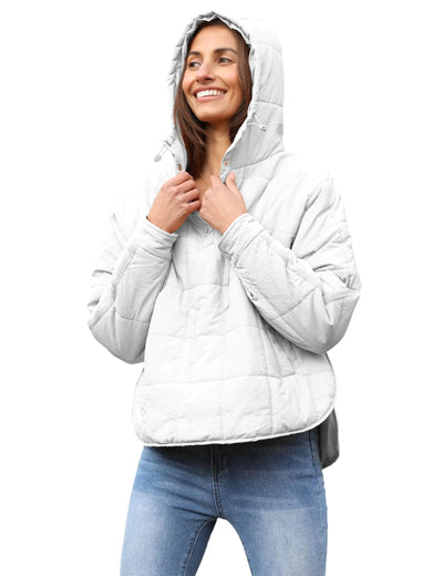Womens Puffer Jacket Lightweight Pullover