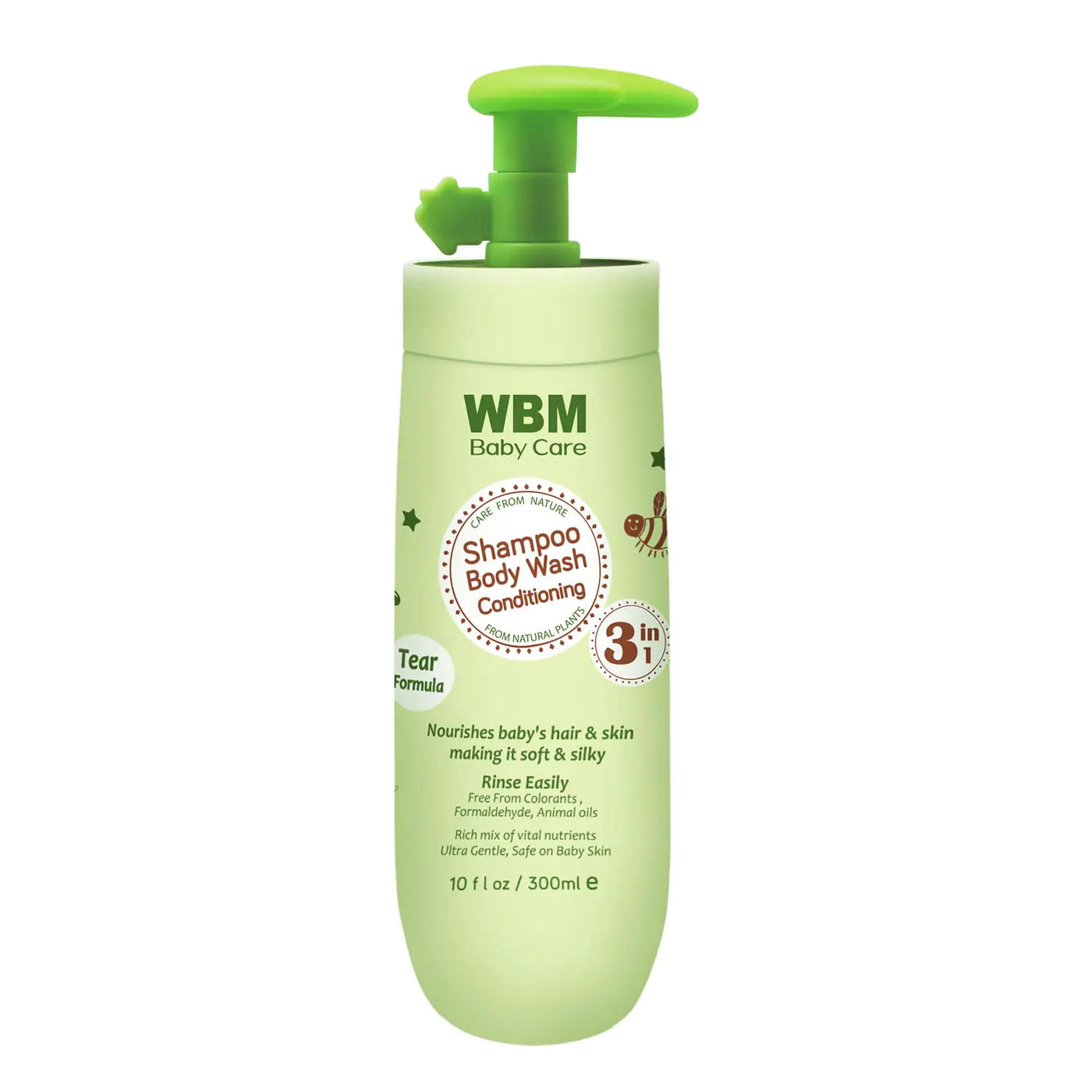 Natural Baby Body Wash With Honey And Organic Olive Oil